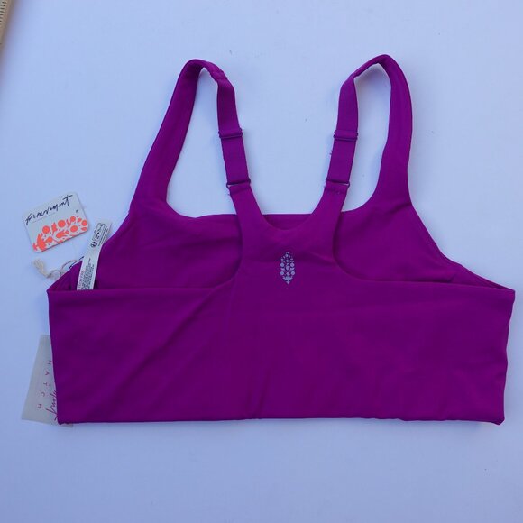 Free People Movement x Hatch Square Neck Maternity Bra Sport Purple NWT Size M - Picture 6 of 6